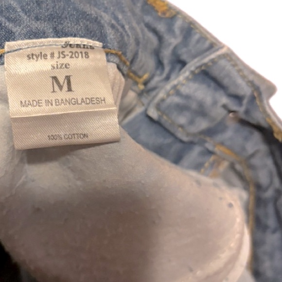 JUDITH MARCH Valentines Be Mine Denim Shorts EUC - Picture 8 of 9